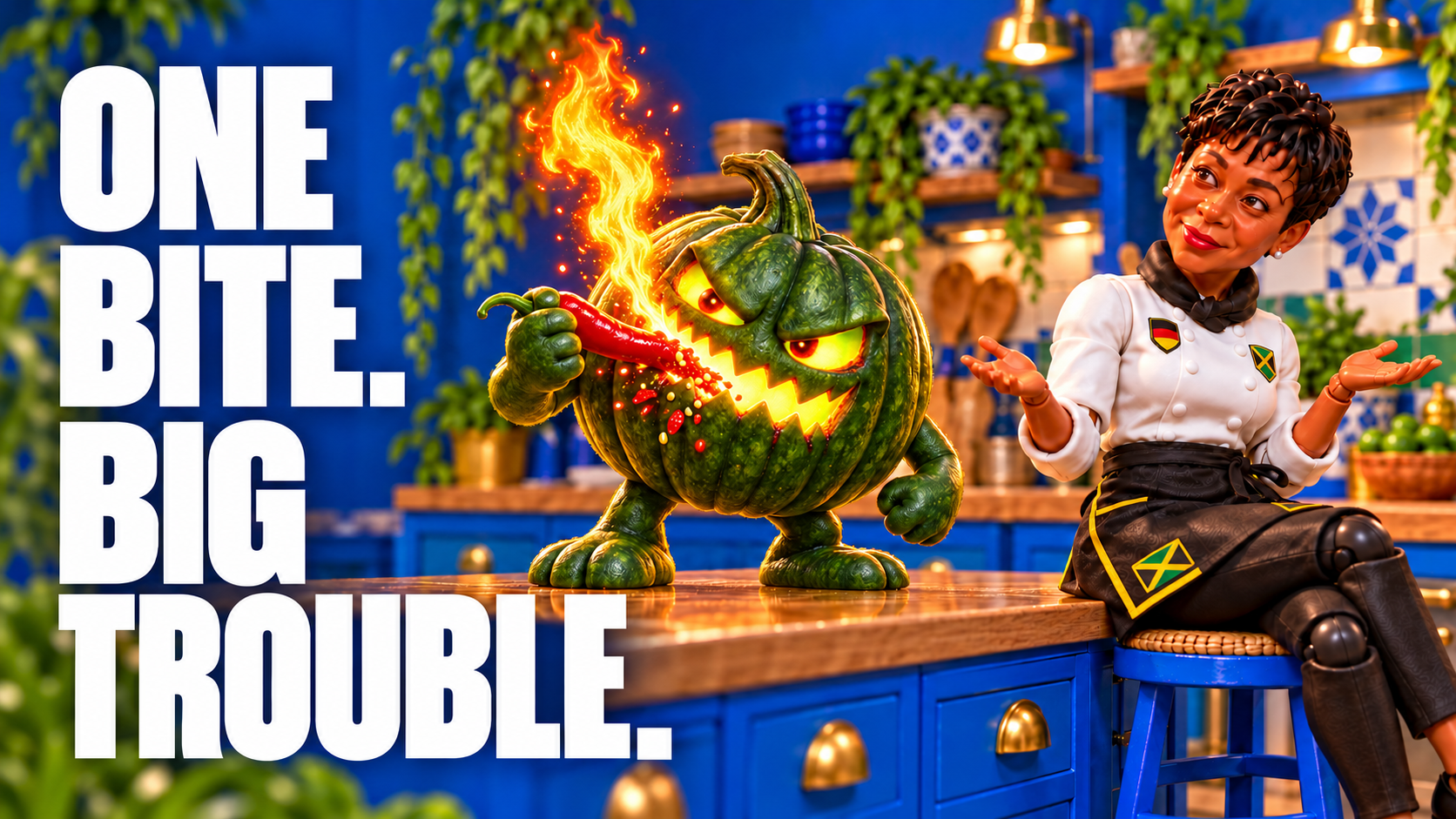 One Bite, Big Trouble! artwork